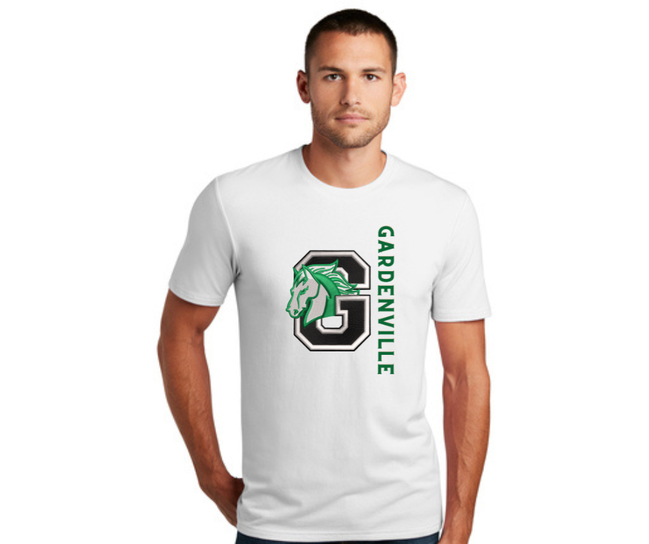 Adult White T-Shirt- Gardenville