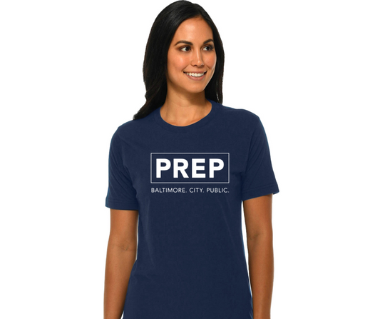 Adult Navy PREP T-Shirt
