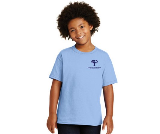 Youth Powder Blue T-Shirt- Patterson Park