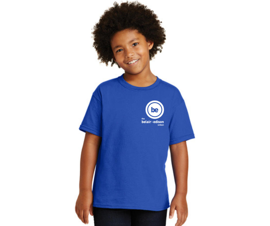 Royal Blue Youth T-Shirt- Belair-Edison