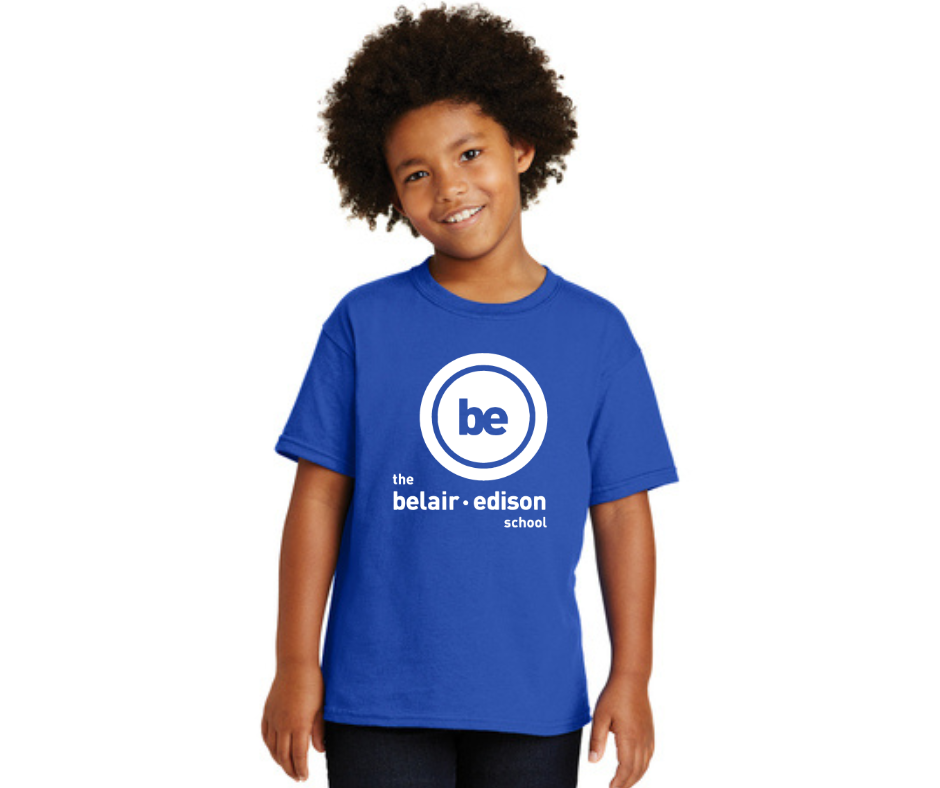 Royal Blue Youth T-Shirt- Belair-Edison