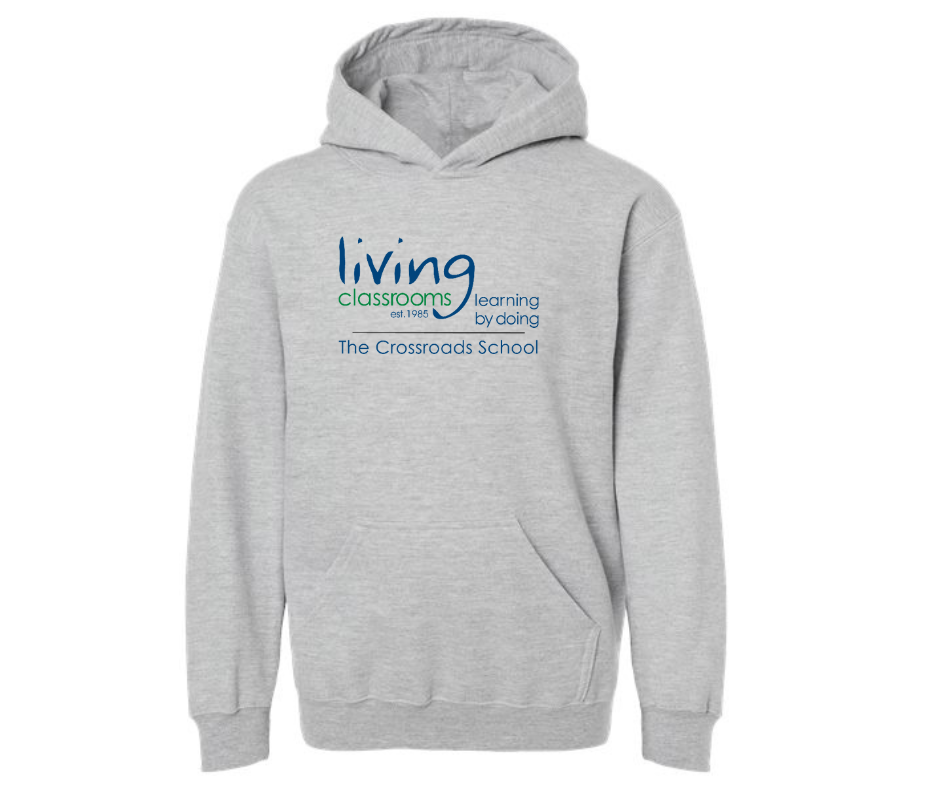 Youth Grey Hoodie- Crossroads