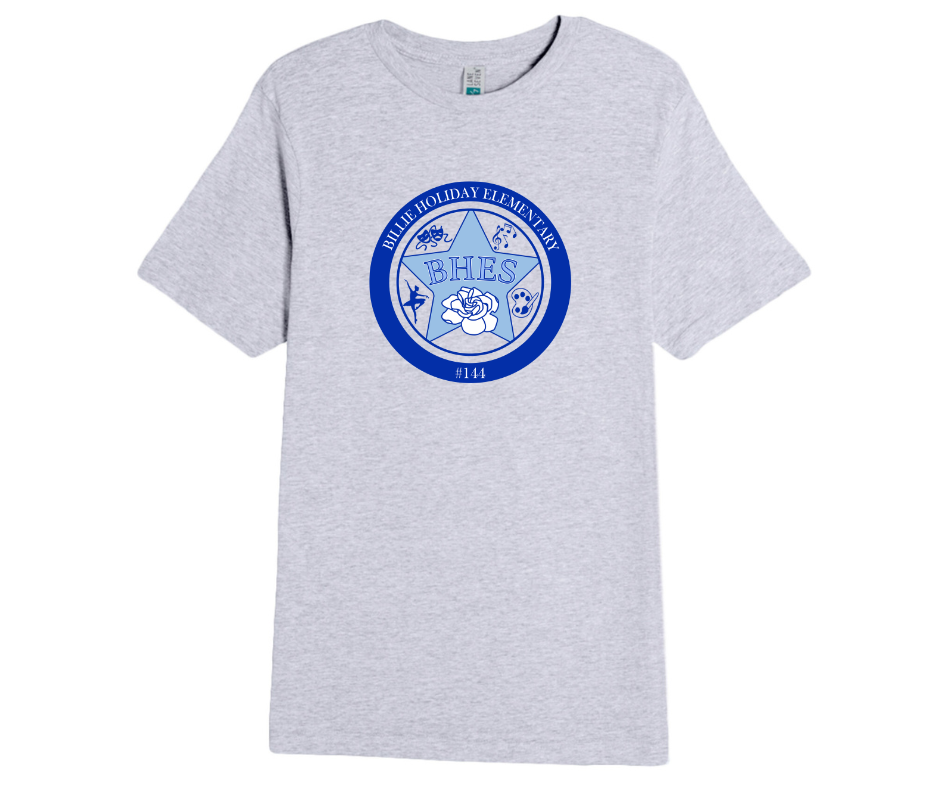 Youth Grey T-Shirt- Billie Holiday