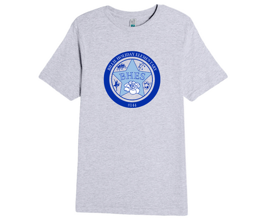 Youth Grey T-Shirt- Billie Holiday