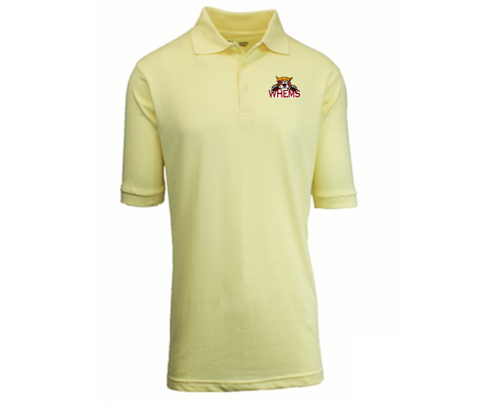 Youth Yellow Short Sleeve Polo- Windsor Hills