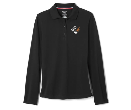 Ladies Long Sleeve Polo- BDS