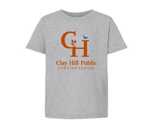 Youth Grey T-Shirt- Clay Hill