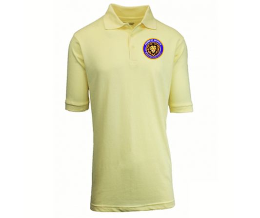 Youth Yellow Short Sleeve Polo- Garrett Heights