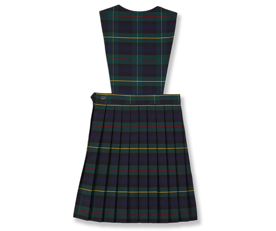 Girls V-Slit Green Jumper- Empowerment Academy
