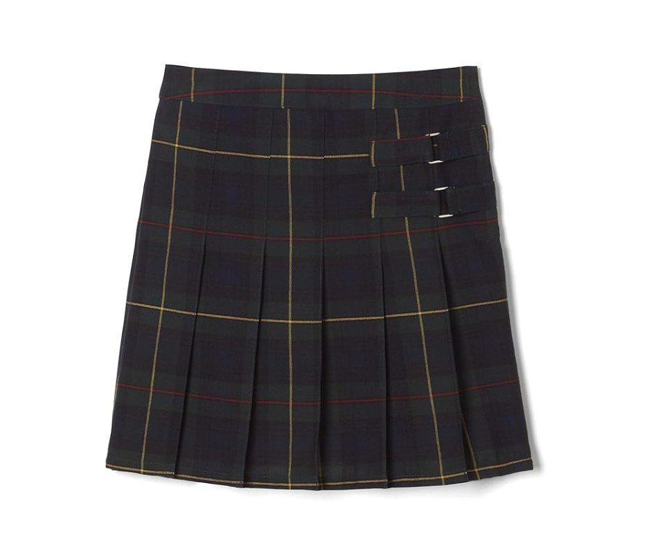 Pleated Front Skort- Empowerment Academy