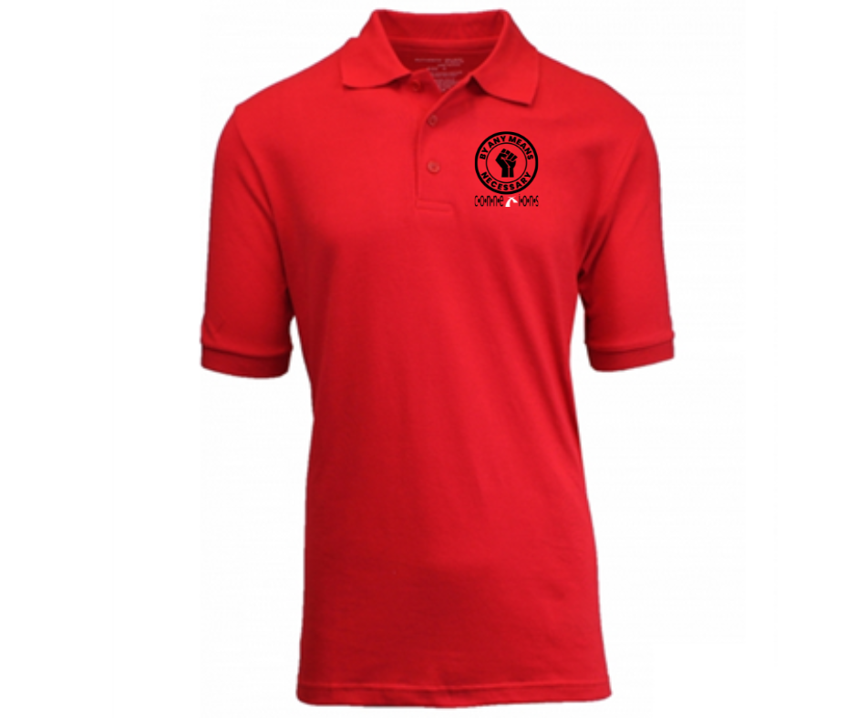 Red Short Sleeve Polo- ConneXions