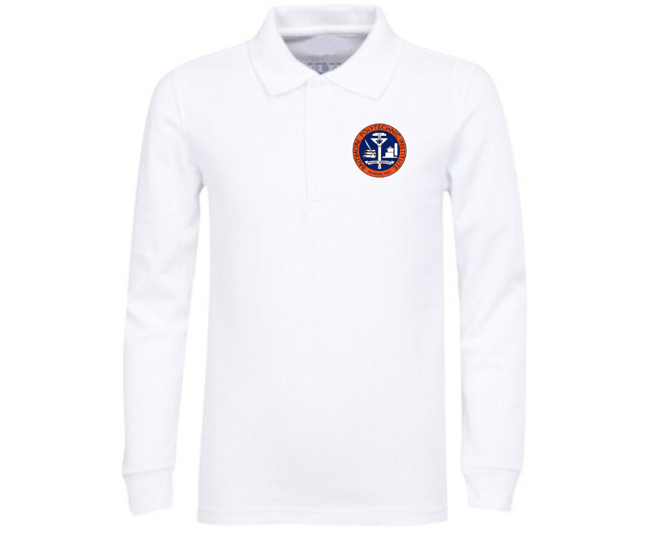 Adult Long Sleeve Polo- Poly
