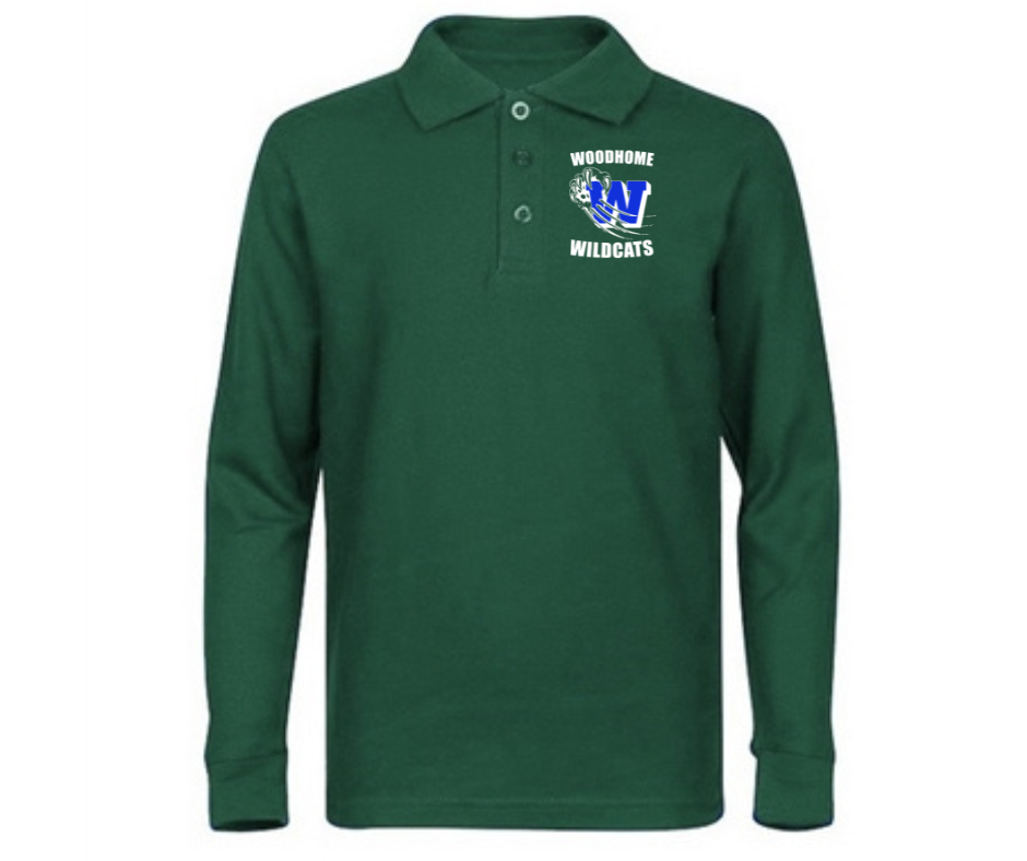 Long Sleeve Polos- Woodhome