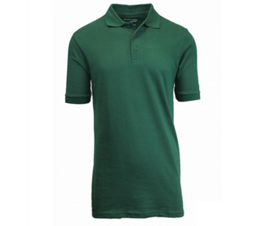 Green Short Sleeve Uniform Polo- DBH