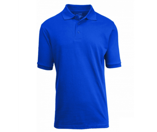 Royal Blue Short Sleeve Uniform Polo- DBH