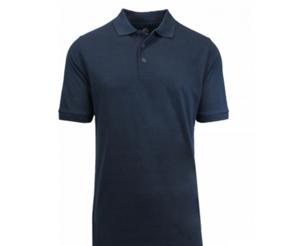 Navy Uniform Short Sleeve Polo- MAW