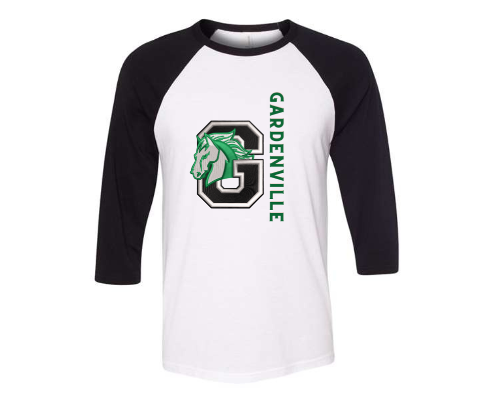 Teacher/Staff-Baseball Tee- Gardenville