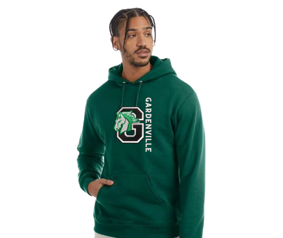 Teacher/Staff-Green Hoodie- Gardenville