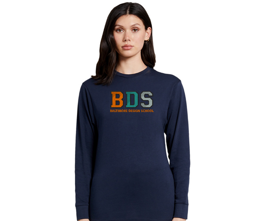 BDS Heavyweight Long Sleeve Embroidered Tee