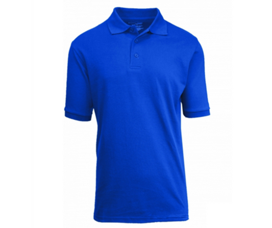 Royal Blue PREP Short Sleeve Polo