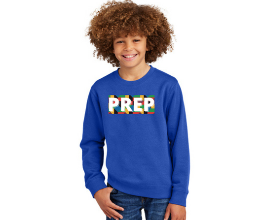 Royal Blue PREP Youth Crew (Multi-Colored)