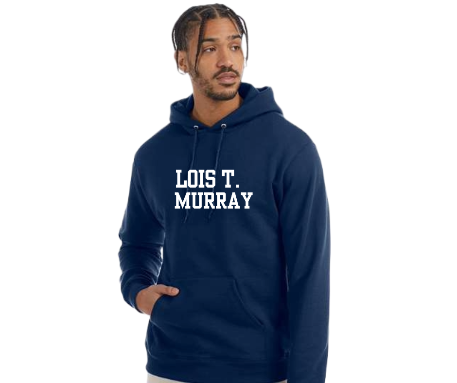 Teacher/Staff Navy Hoodie- Lois T.