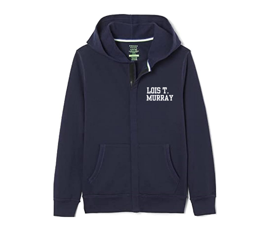 Navy Adaptive Youth Hoodie- Lois T.