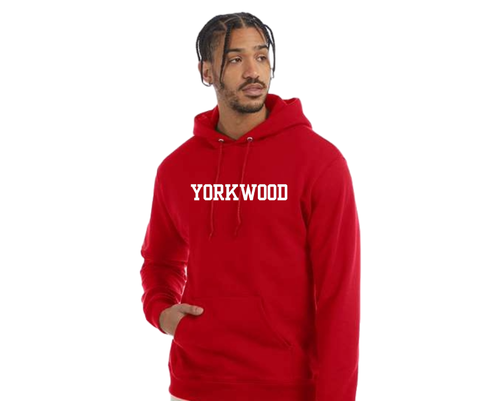 Teacher/Staff- Red Hoodie- Yorkwood