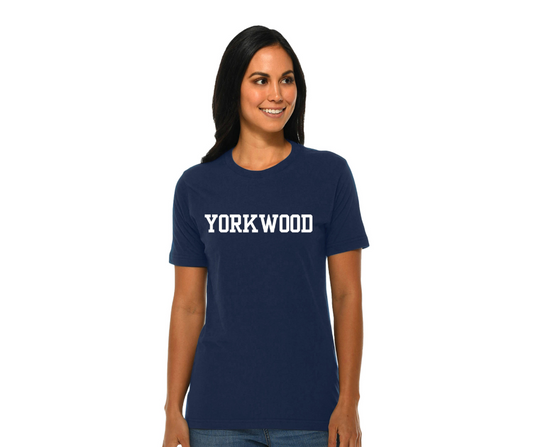 Teacher/Staff Navy T-Shirt- Yorkwood