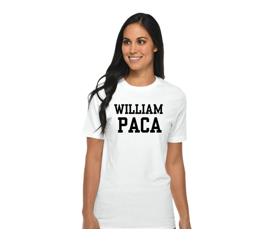 Teacher/Staff White T-Shirt- Paca