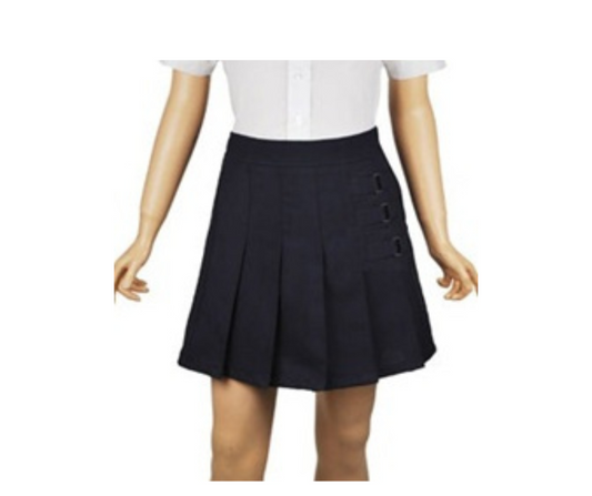 Girl's Navy Uniform Skorts- Coleman