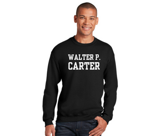 Teacher/Staff Black Crew- Carter