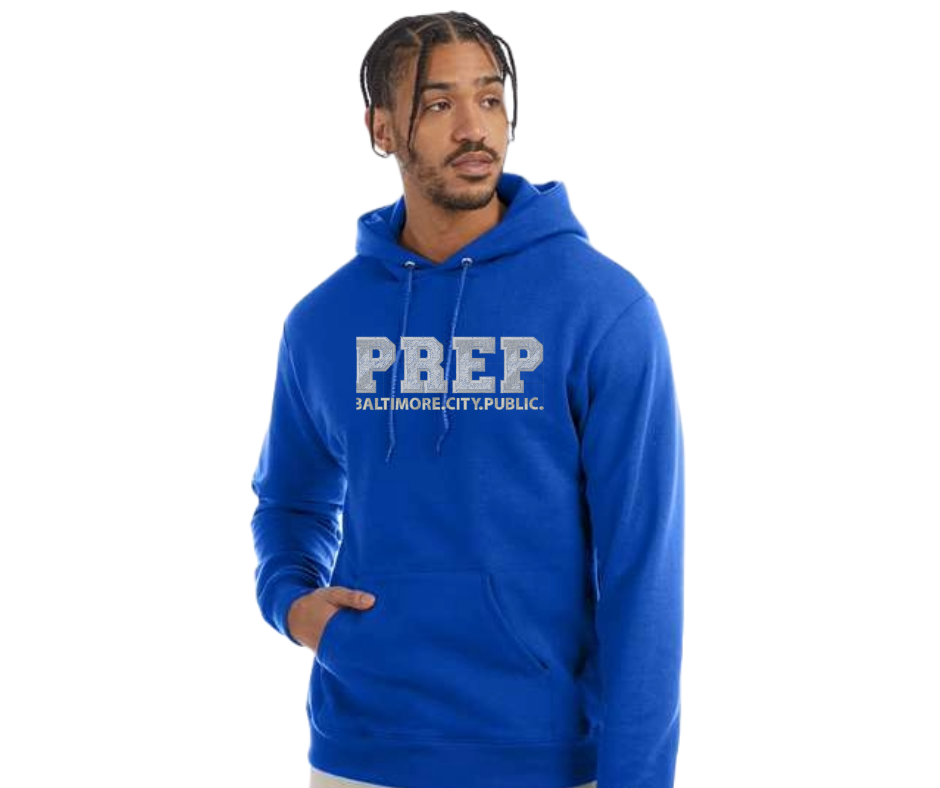 Teacher/Staff Royal PREP Embroidered Hoodie