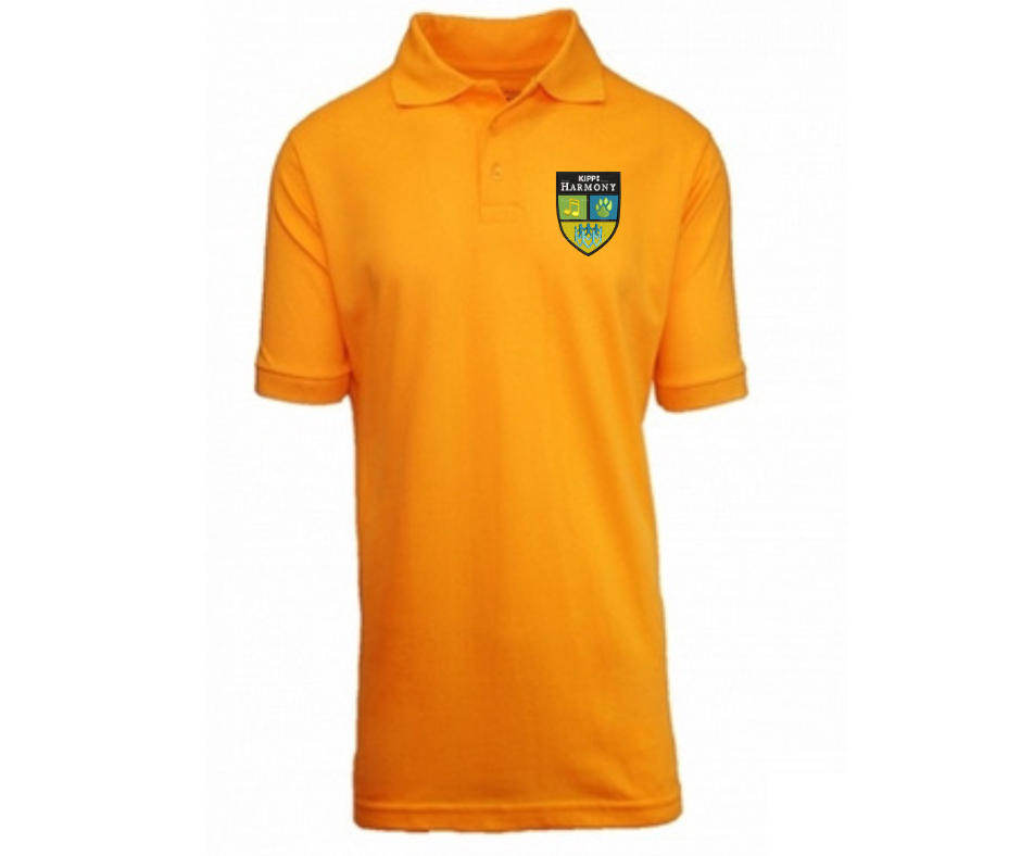 Gold KIPP Harmony Short Sleeve Polo