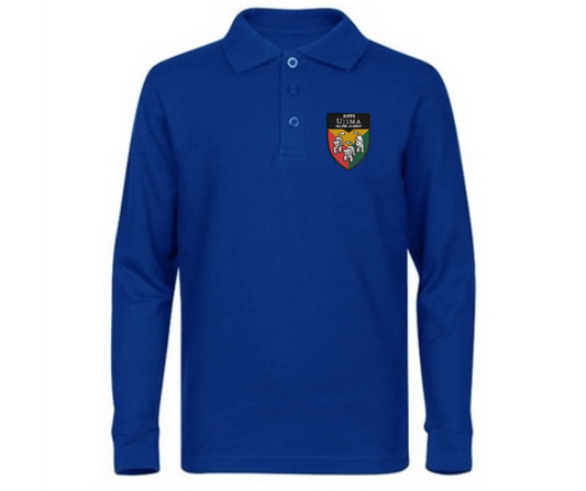 Royal Blue KIPP Ujima Long Sleeve Polo