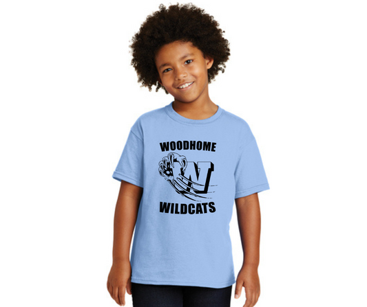 Light Blue Woodhome Youth T-Shirt