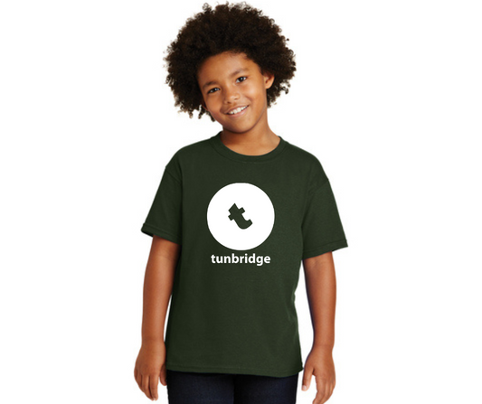 Dark Green Youth T-Shirt- Tunbridge