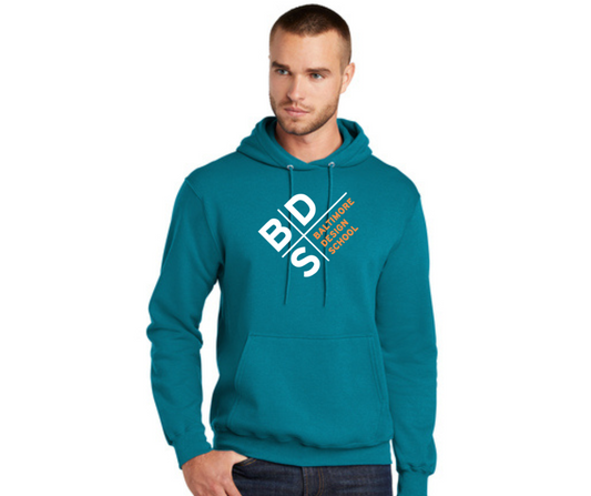 Teal BDS Logo Hoodie