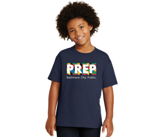 Navy PREP Youth Tee (Multi-Colored)