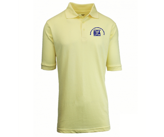 Yellow Short Sleeve Polo- BIA East