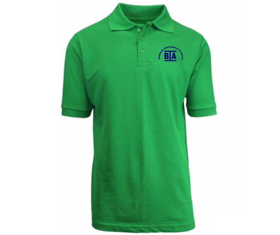 Kelly Green Short Sleeve Polo BIA East