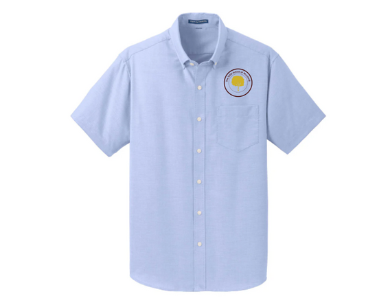 Boys and Men's Short Sleeve Oxford Shirt- SEED School of MD