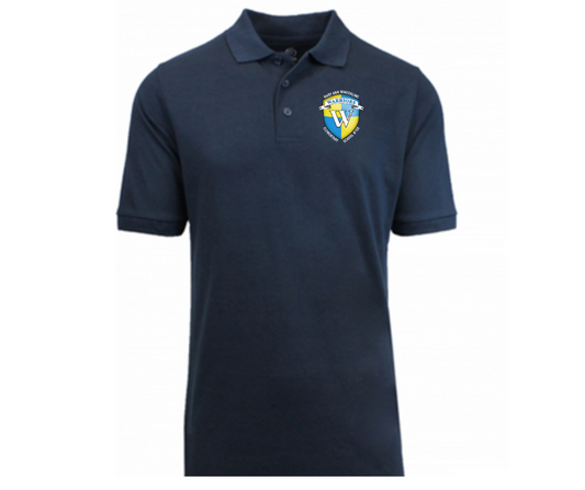 Navy Uniform Short Sleeve Polo- MAW