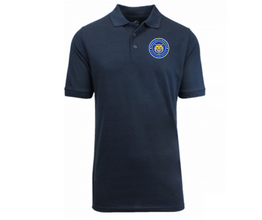 Youth Navy Short Sleeve Polo- Wildwood