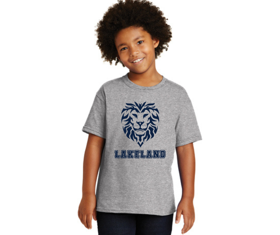 Youth Grey T-Shirt- Lakeland