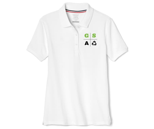 Ladies Short Sleeve Polo- Green Street