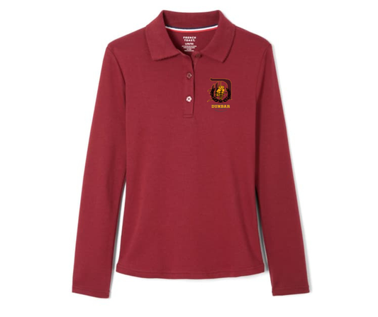 Ladies Long Sleeve Polo- Dunbar