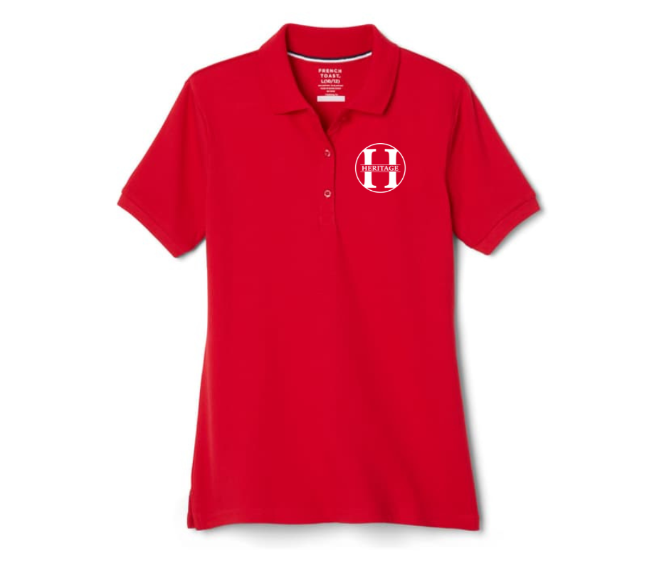 Ladies Short Sleeve Polo- Heritage Baptist
