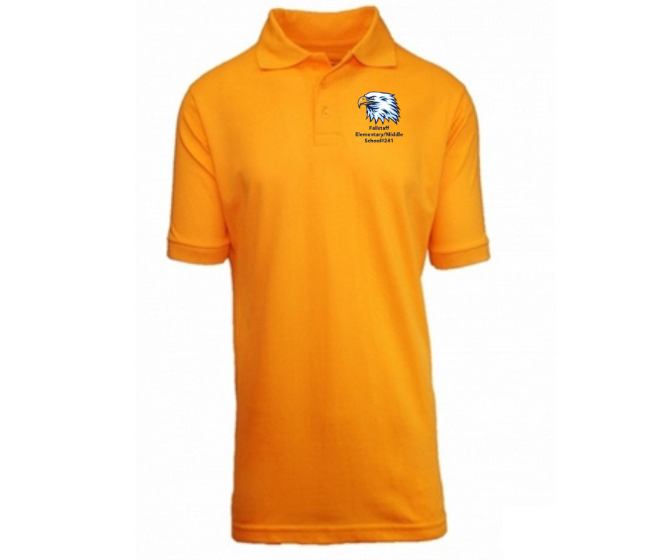 Gold Short Sleeve Polo-Fallstaff
