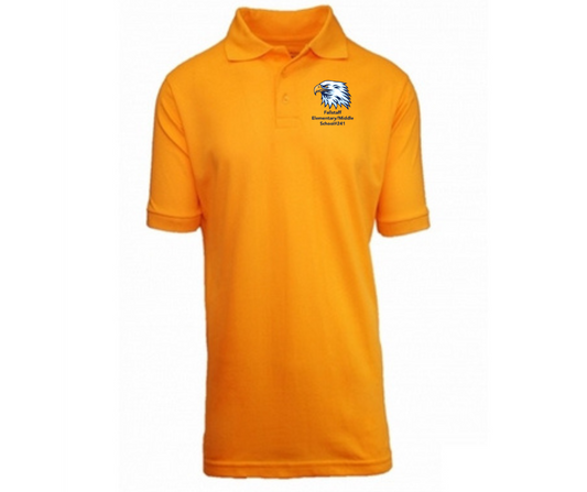 Gold Short Sleeve Polo-Fallstaff